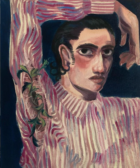 Shoot, 2020, Oil on Canvas, 39x45cm