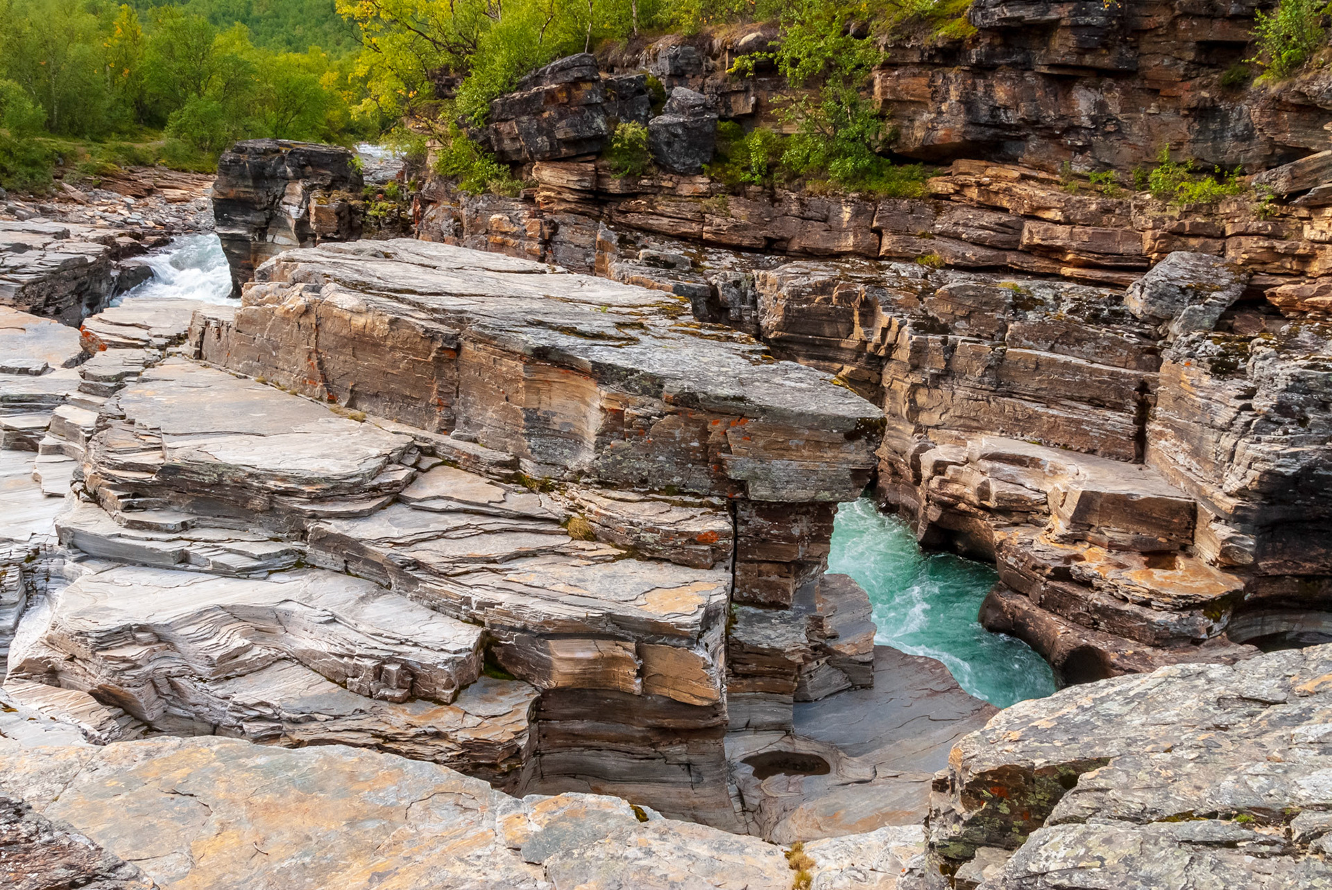 Abisko Kanjon, Abiskojokken