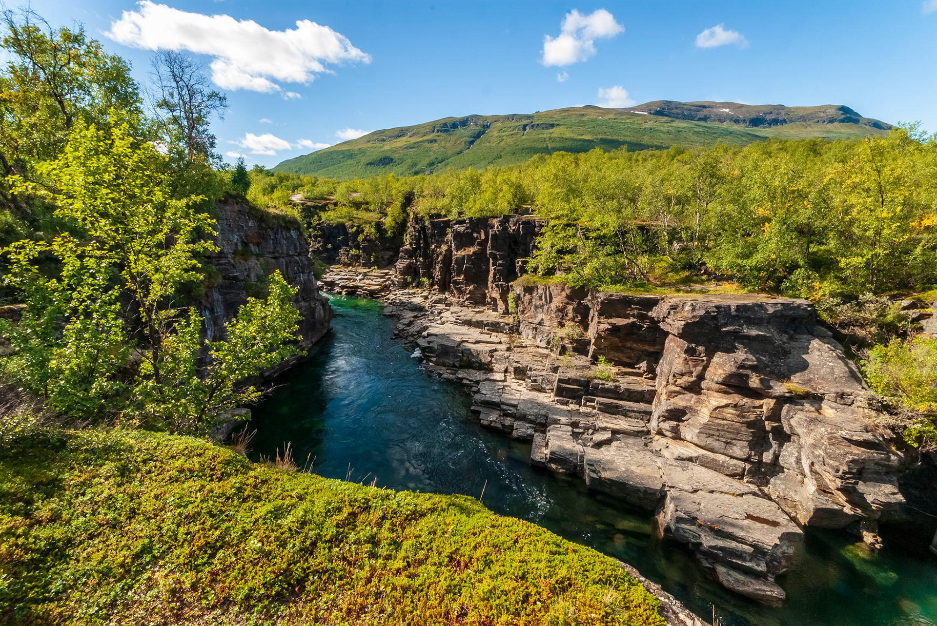 Abisko Kanjon, Abiskojokken