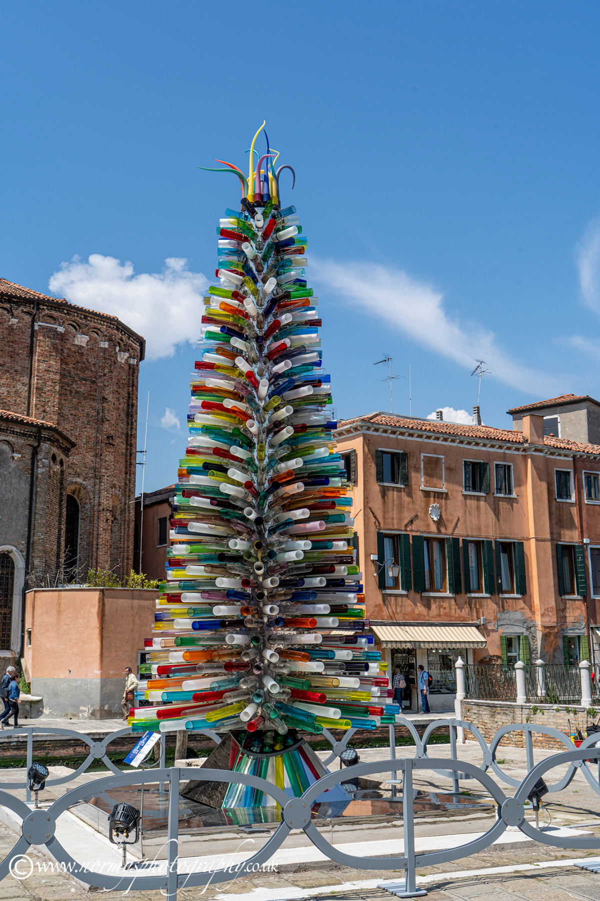 Glass Christmas tree
