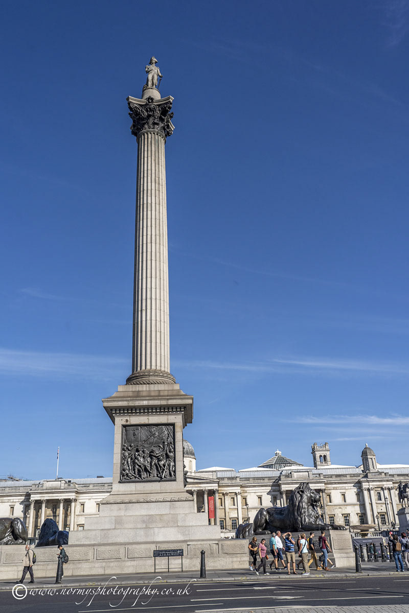 Nelson with Sun in front