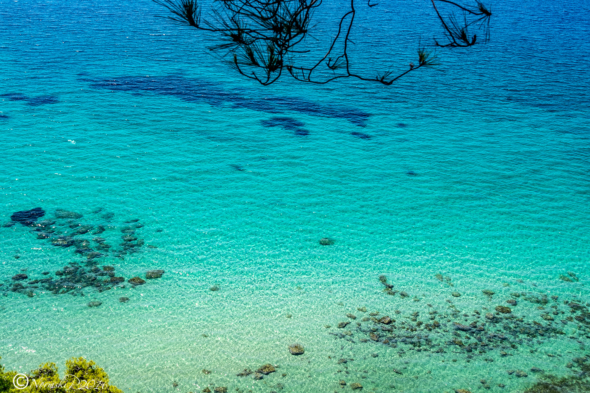 Along the Aegean coast