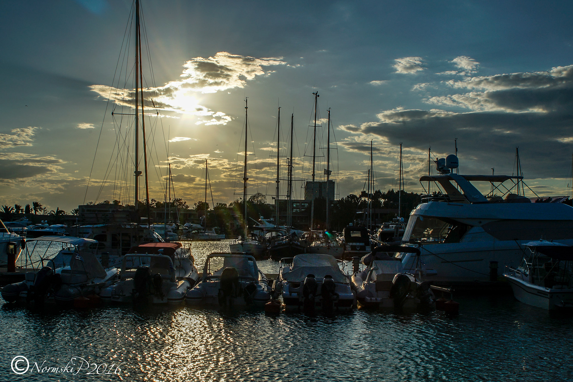 Over the harbour