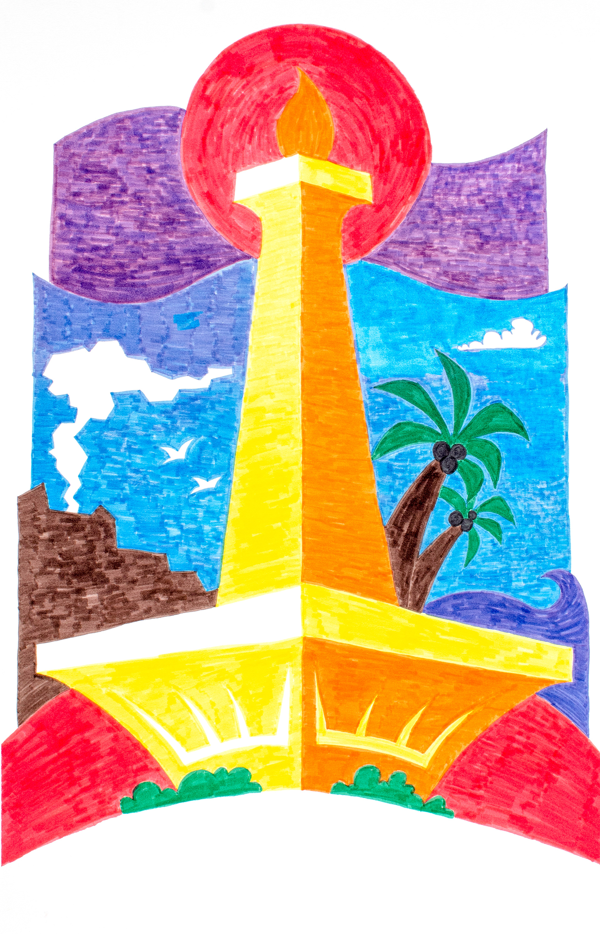 Monumen Nasional, Markers