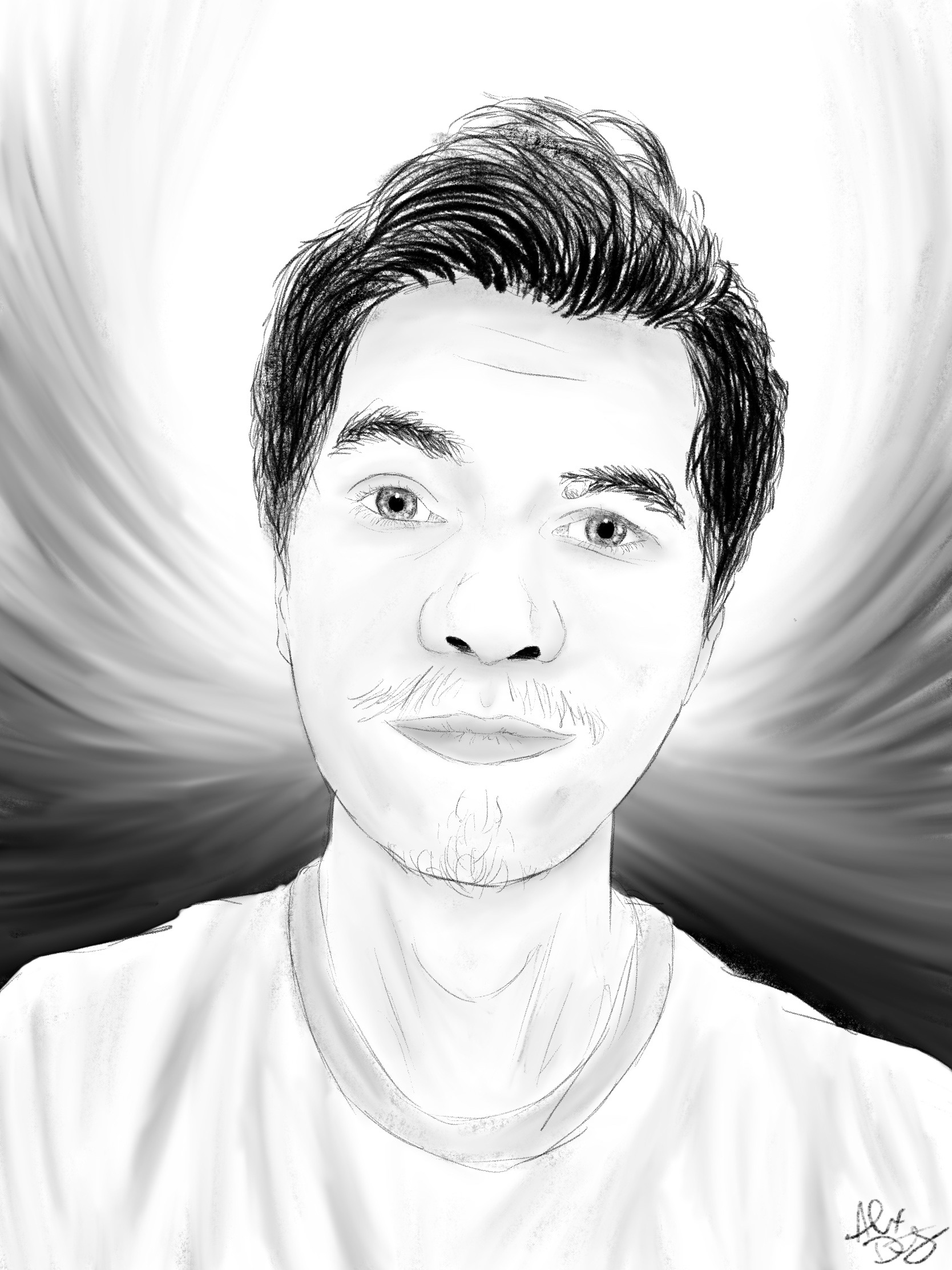 Self-Portrait, Procreate