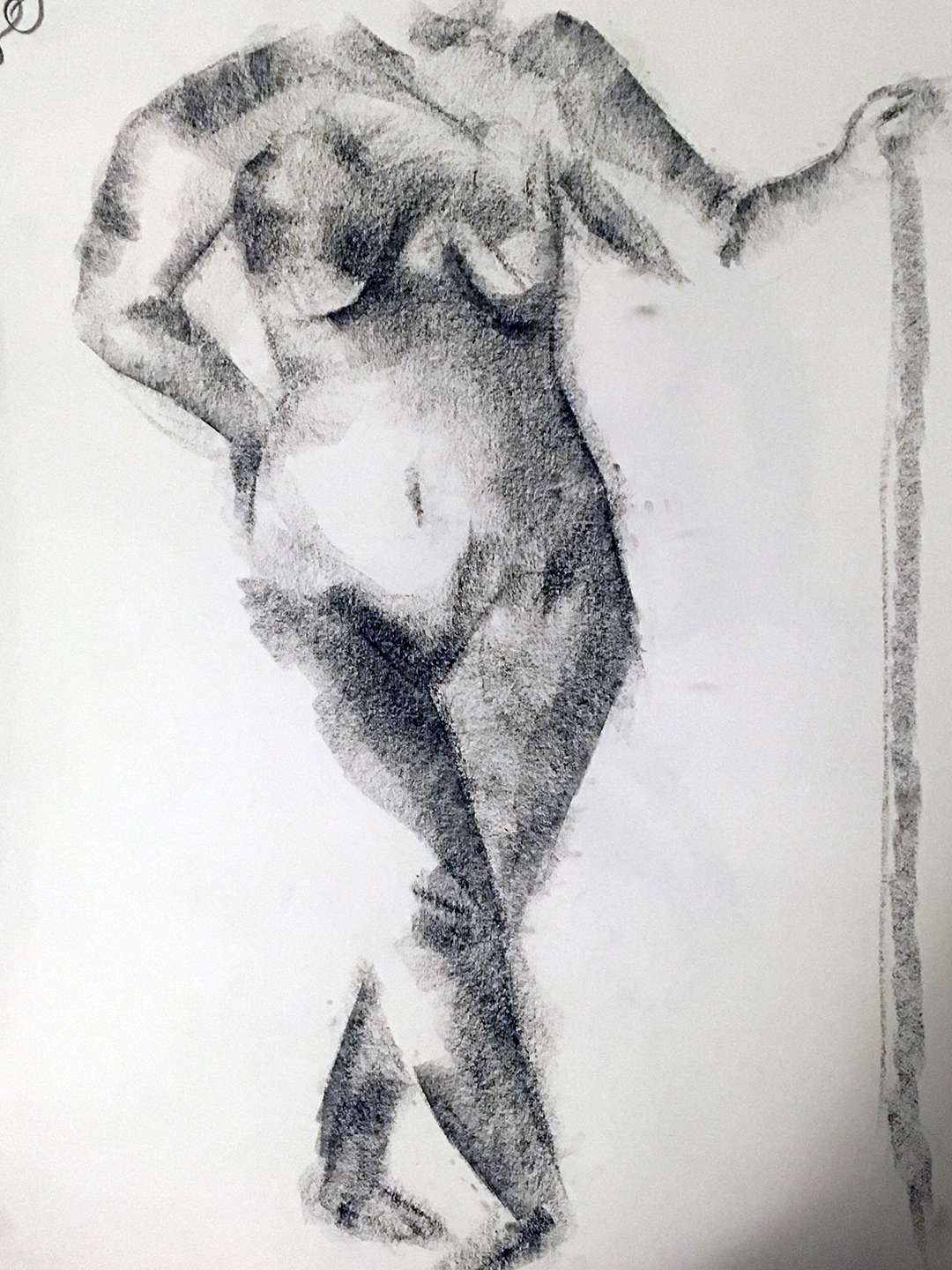 30 Minute life drawing - 2017 - Charcoal