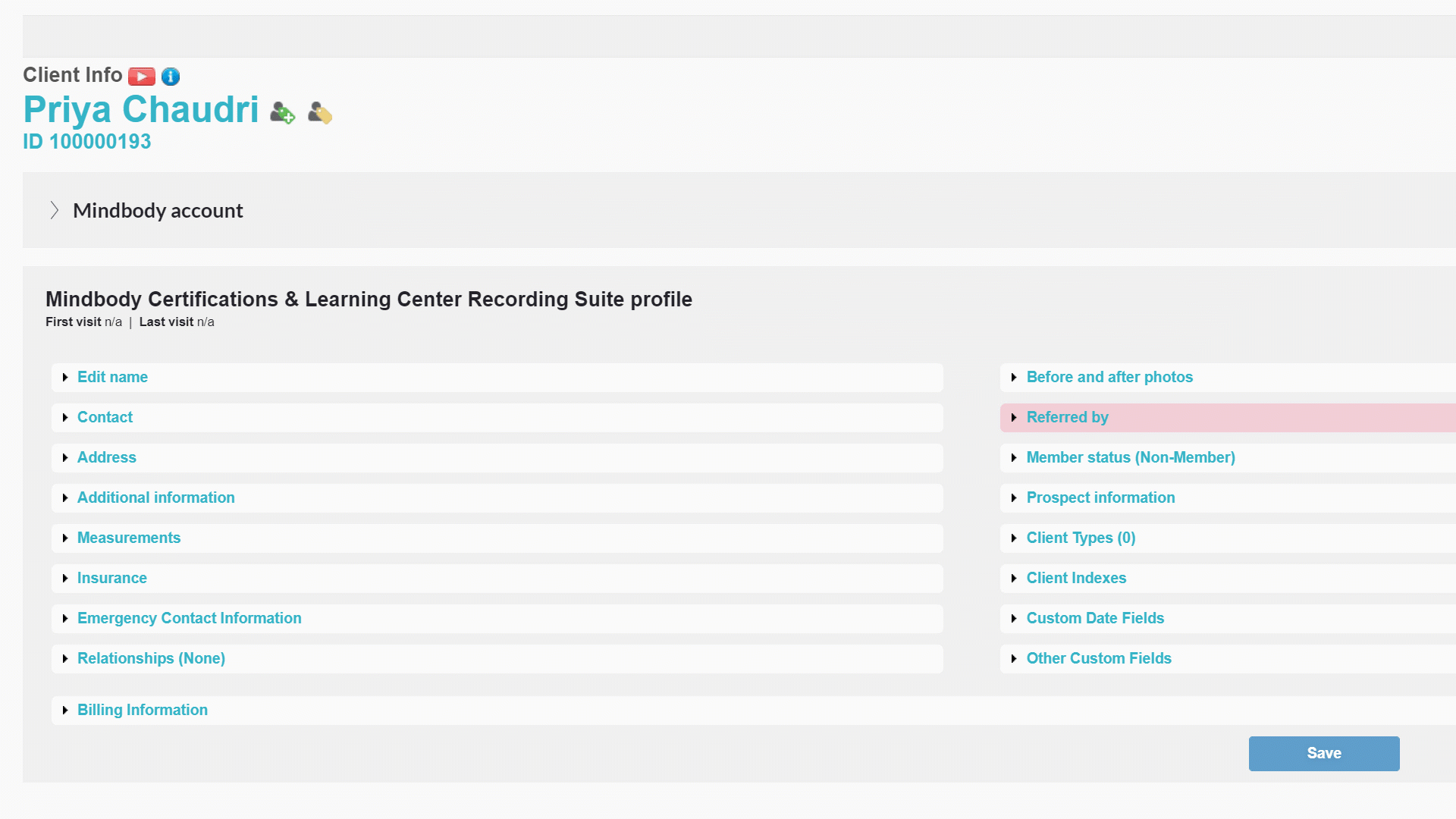 Refreshing lead status for an existing prospect
