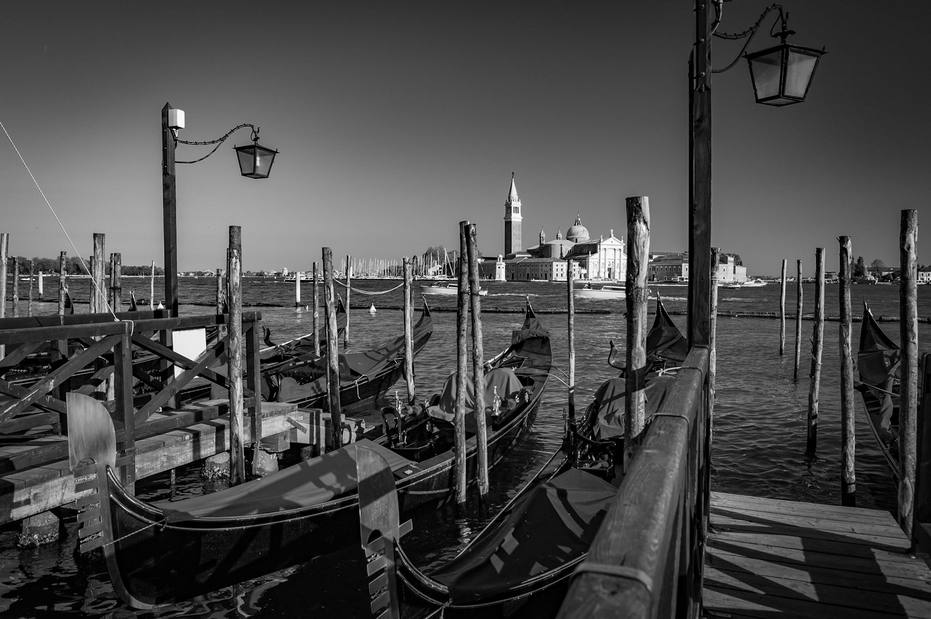 Traghetto Gondole Molo, Venice, Italy