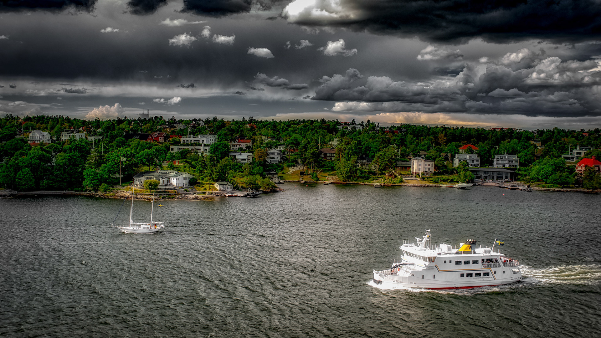 Depart Stockholm, Sweden to Tallinn, Estonia