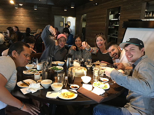 Team Lunch at Din Tai Fung. More Xiao Long Bao please!