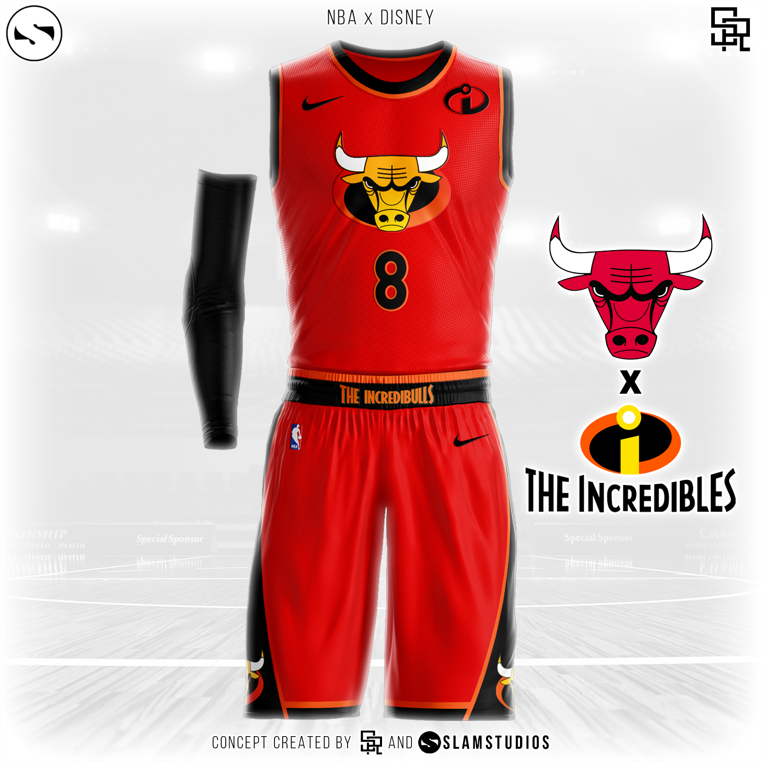 SRELIX Portfolio - NBA x Disney Uniform Concepts