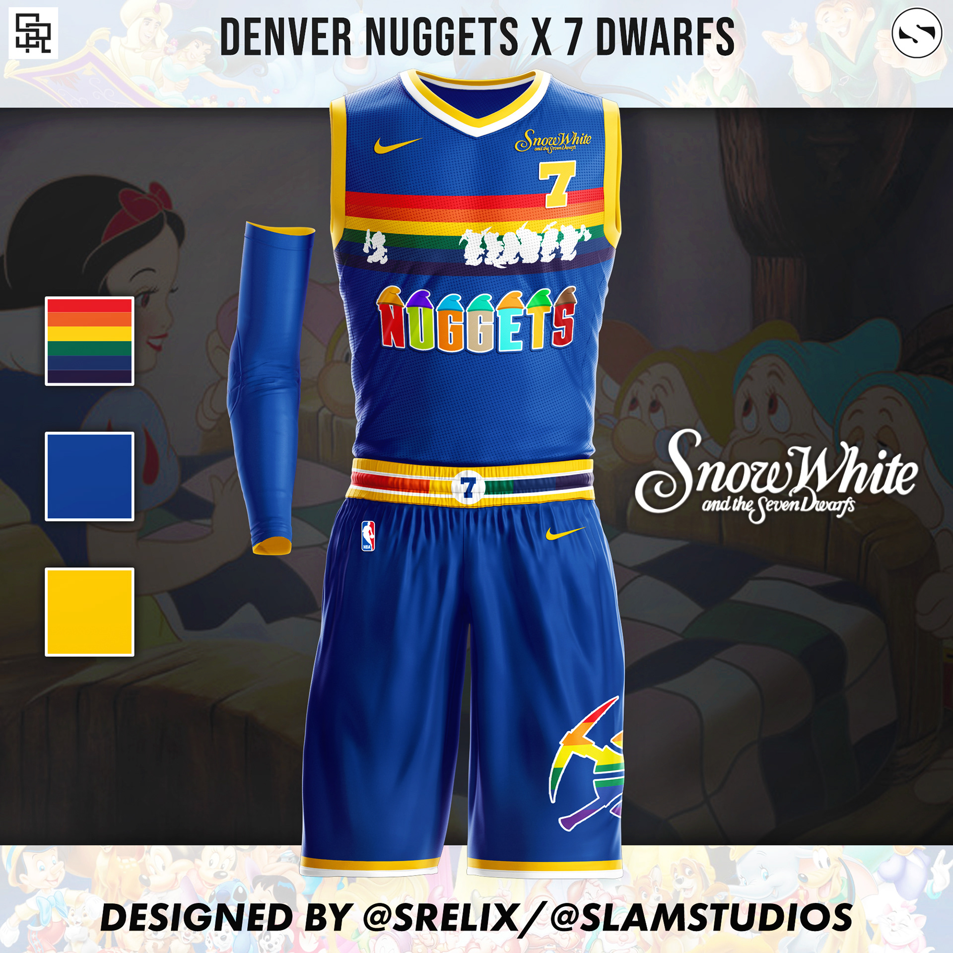 All 30 jerseys from @srelix & my NBA x DISNEY jersey series. Which