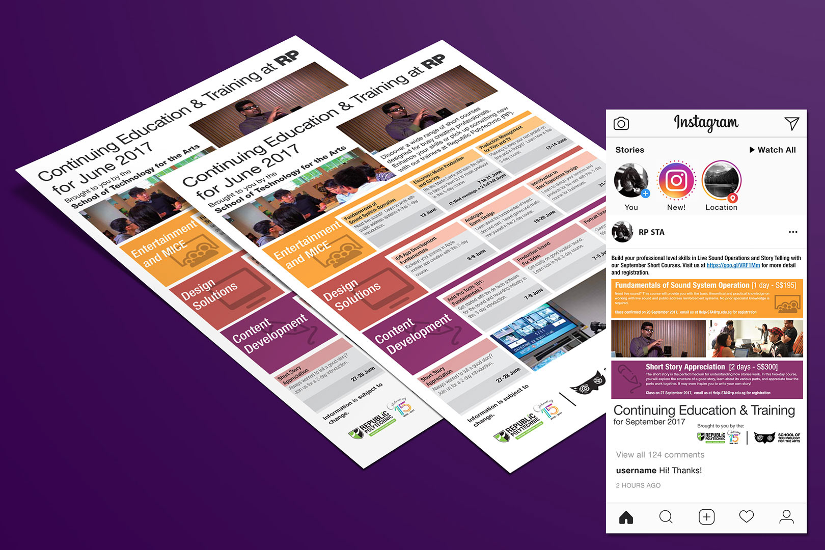 print and digital campaign