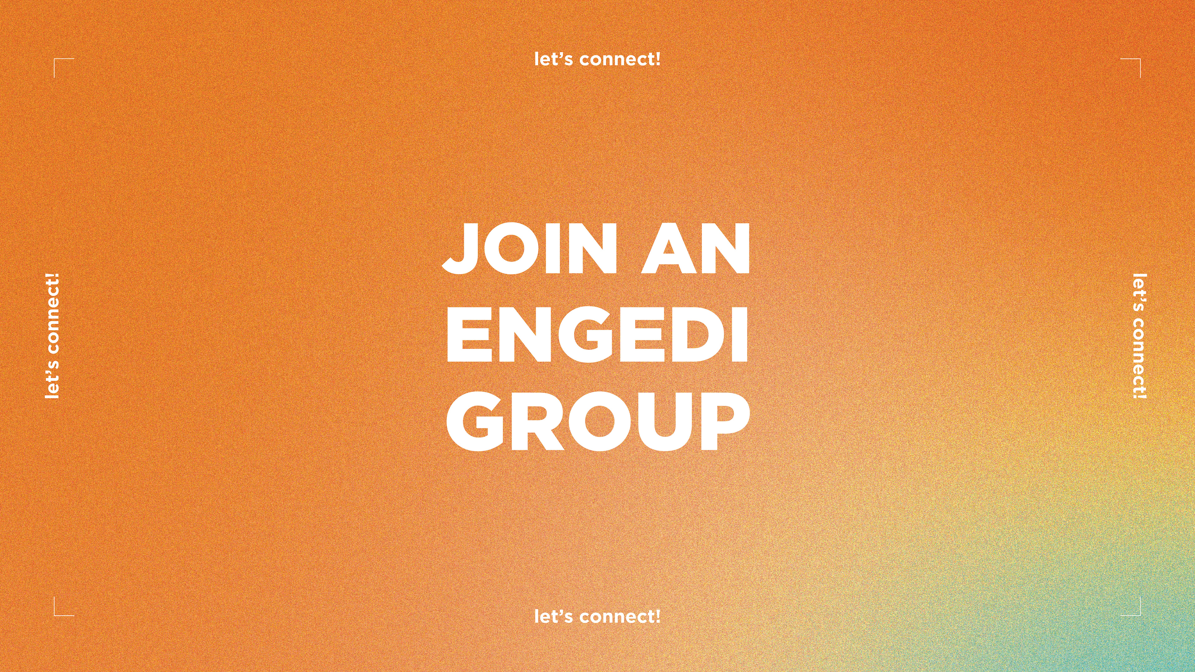 Engedi Groups Slide Graphic