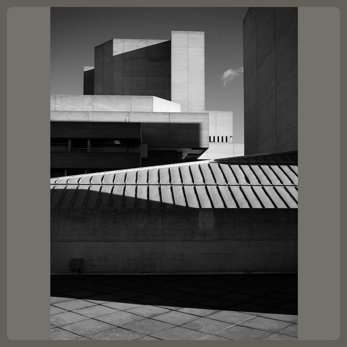 National Theatre, Southbank, London, Architecture, Pete Gardner, Photographer, London, UK, © Copyright Pete Gardner