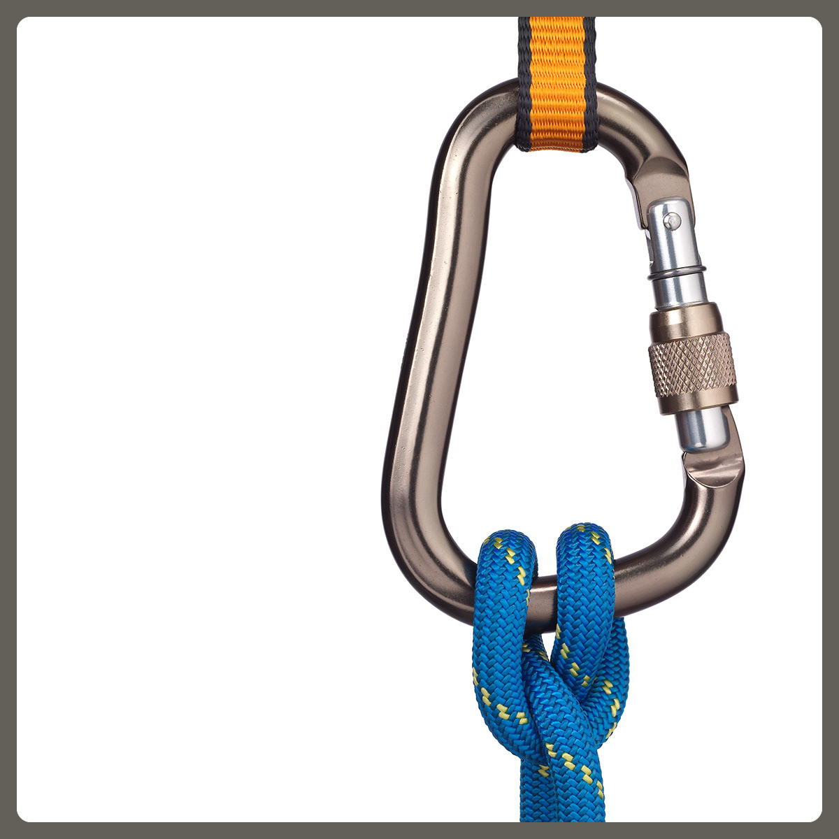 Carabiner conceptual image, Pete Gardner, Photographer, Studio, Still Life, London, UK, © Copyright Pete Gardner