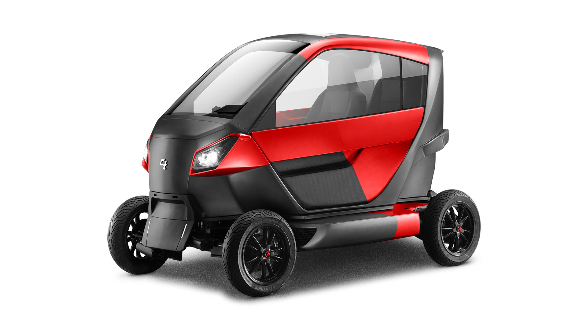 City Transformer | car photography combined with 3d windows rendering