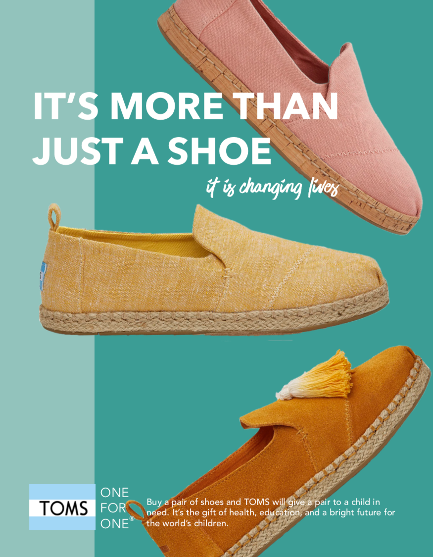 TOMS Magazine Ad