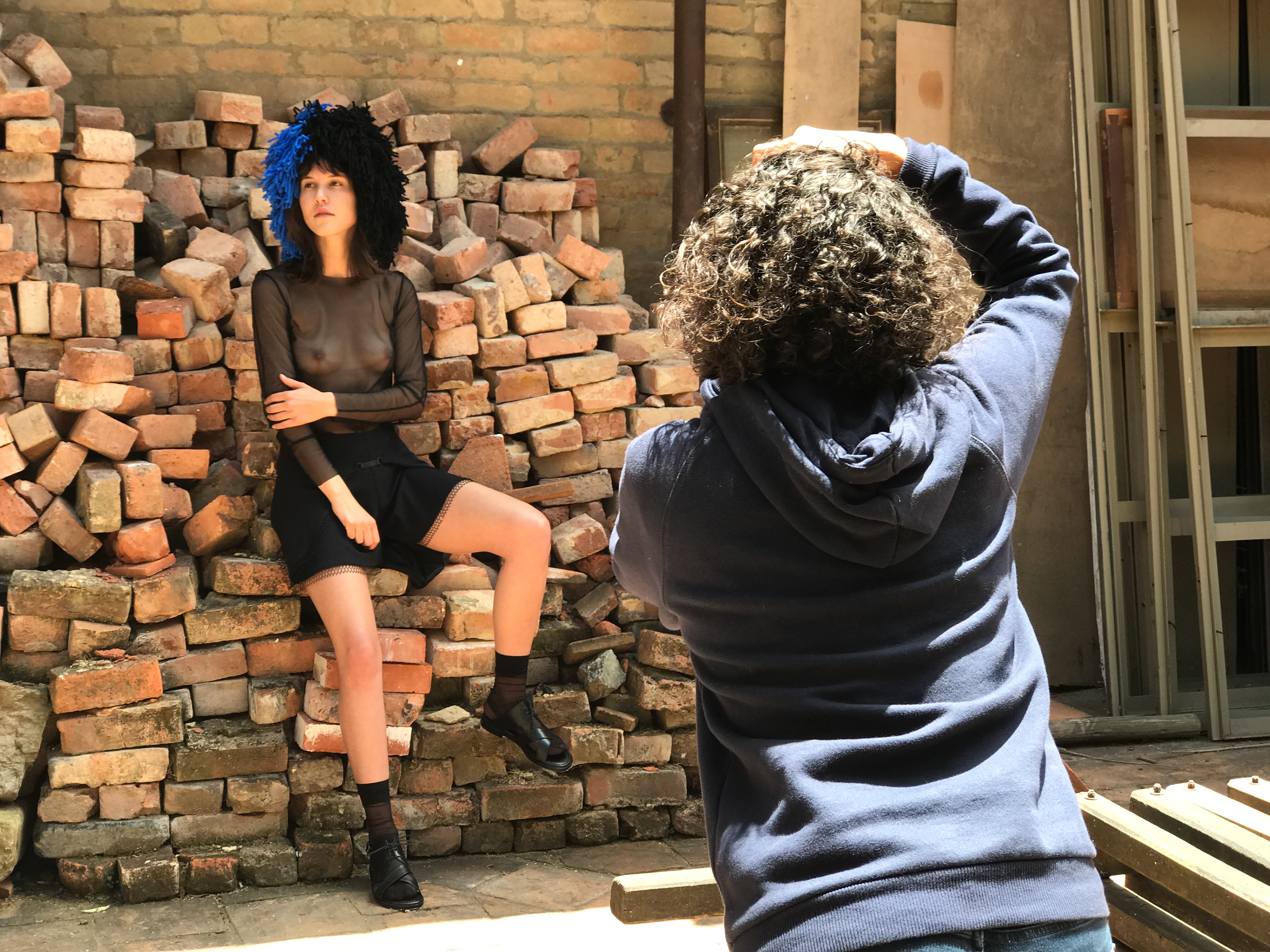 Behind the scenes