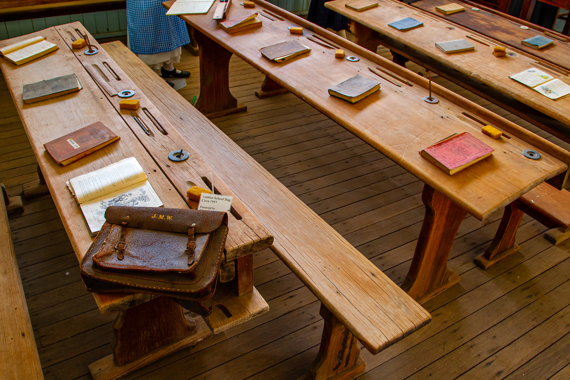 Old School Classroom Setting