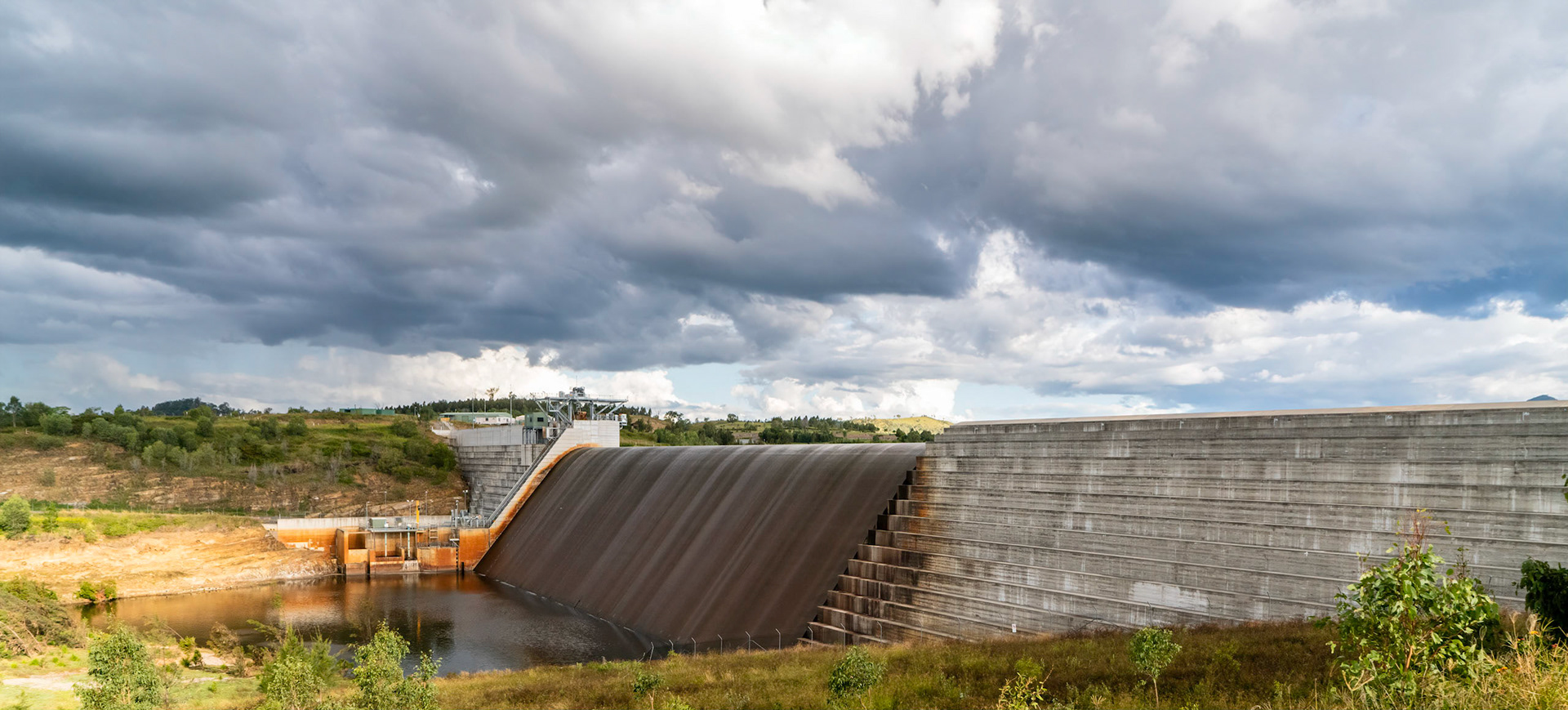 Wyaralong Dam and Spillway
