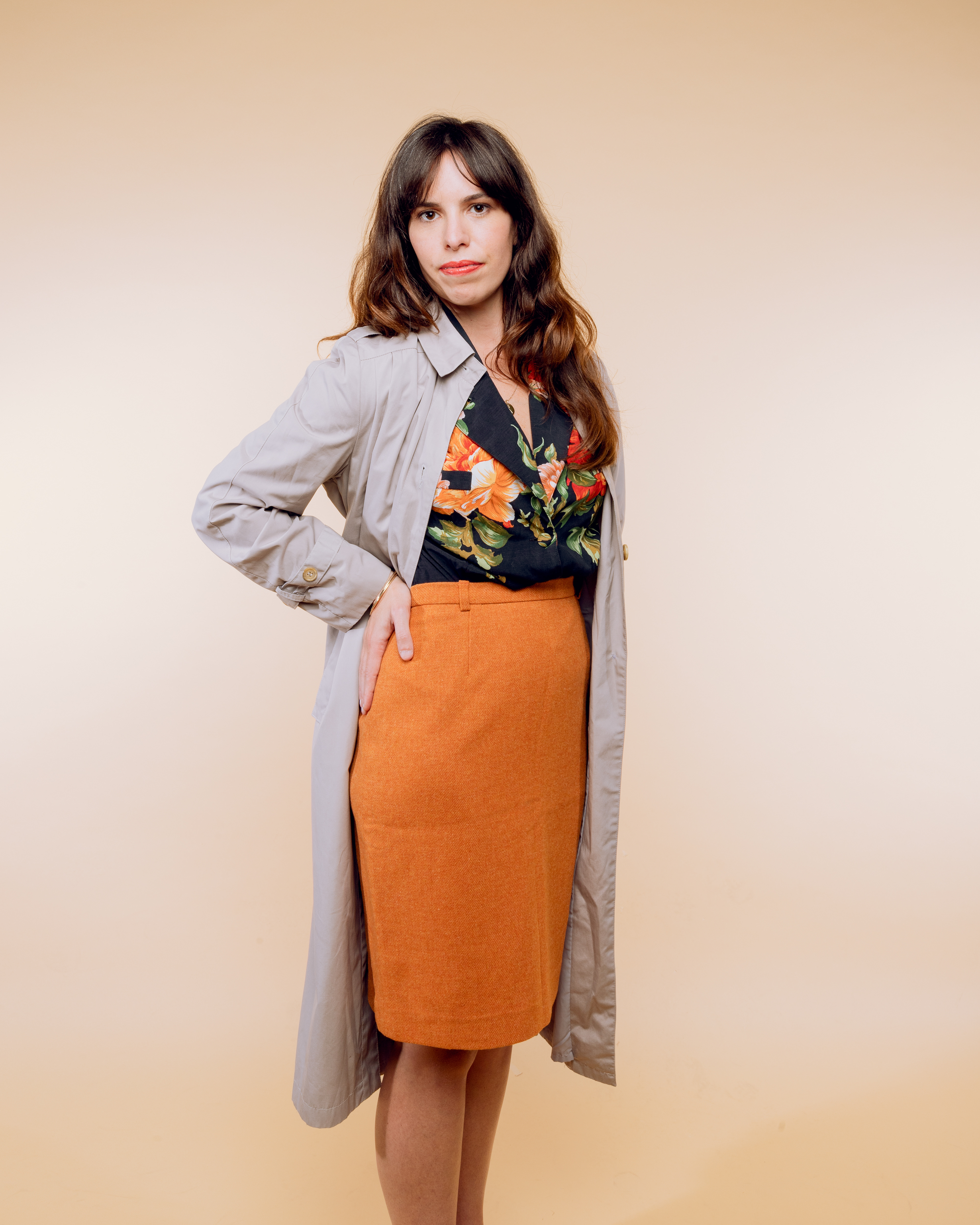 Fashion advertising for Crush on Shop with blogger @histoireseconde