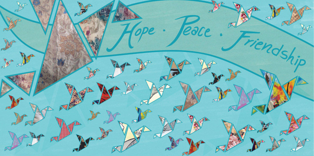 School entrance's mural