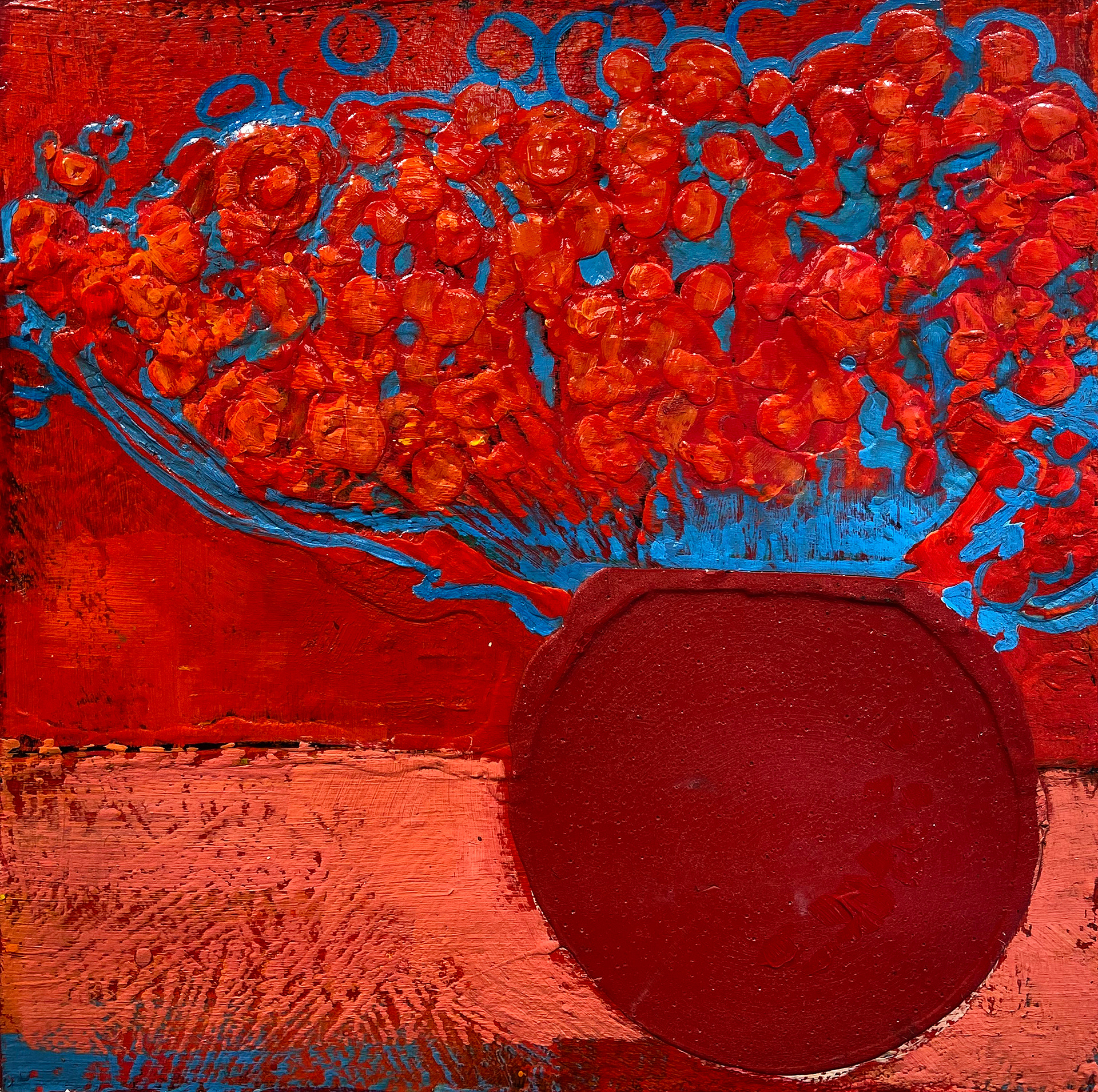 Flower Hub, 2019, Mixed Media