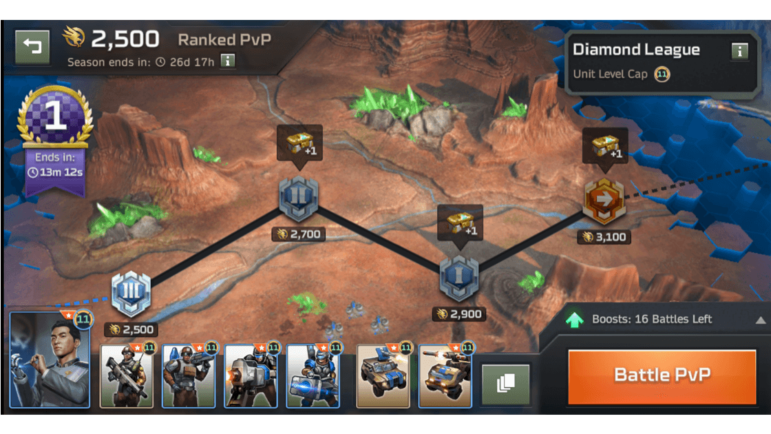 Rivals Race Event UI on Map Progression Screen