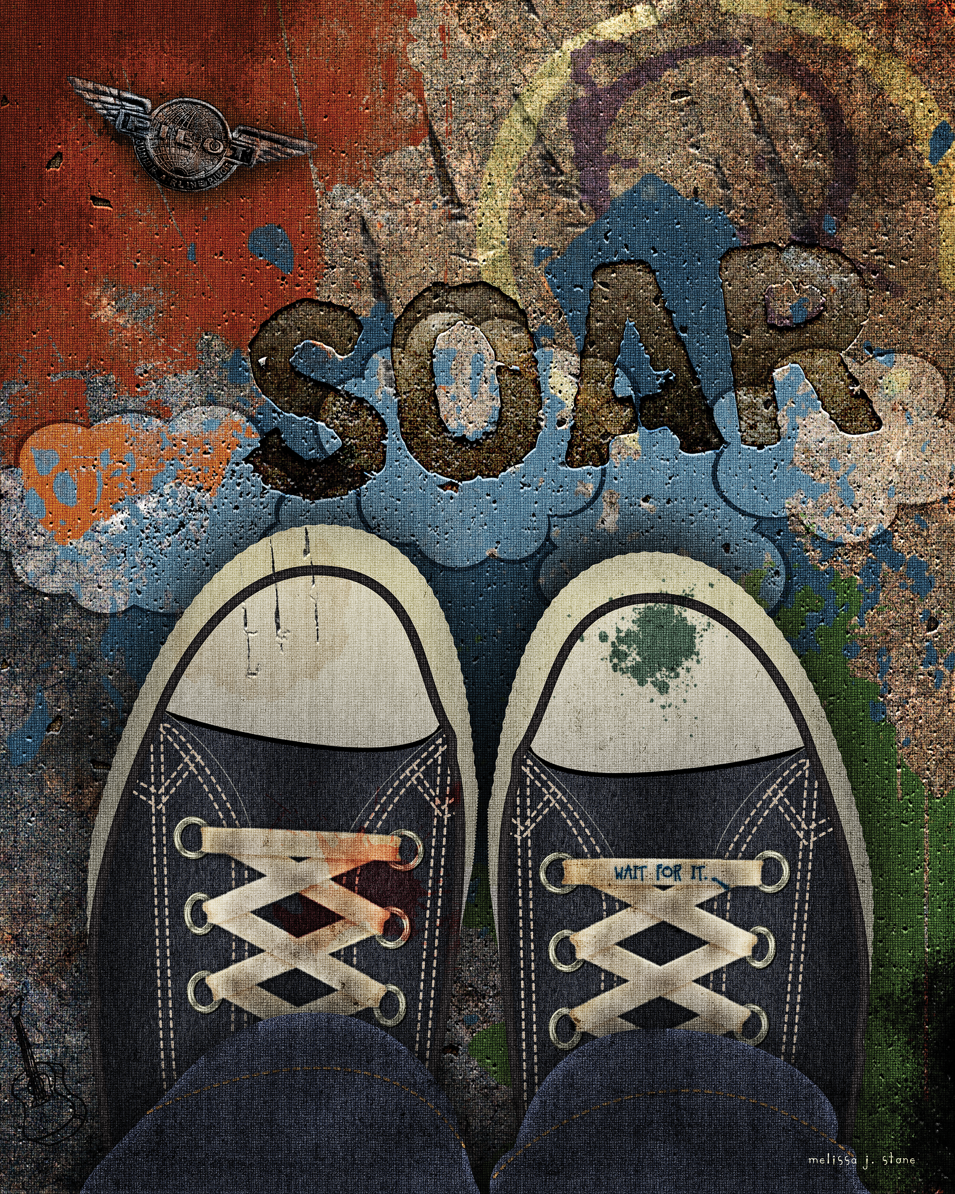 SOAR – 16" x 20" (larger sizes available)