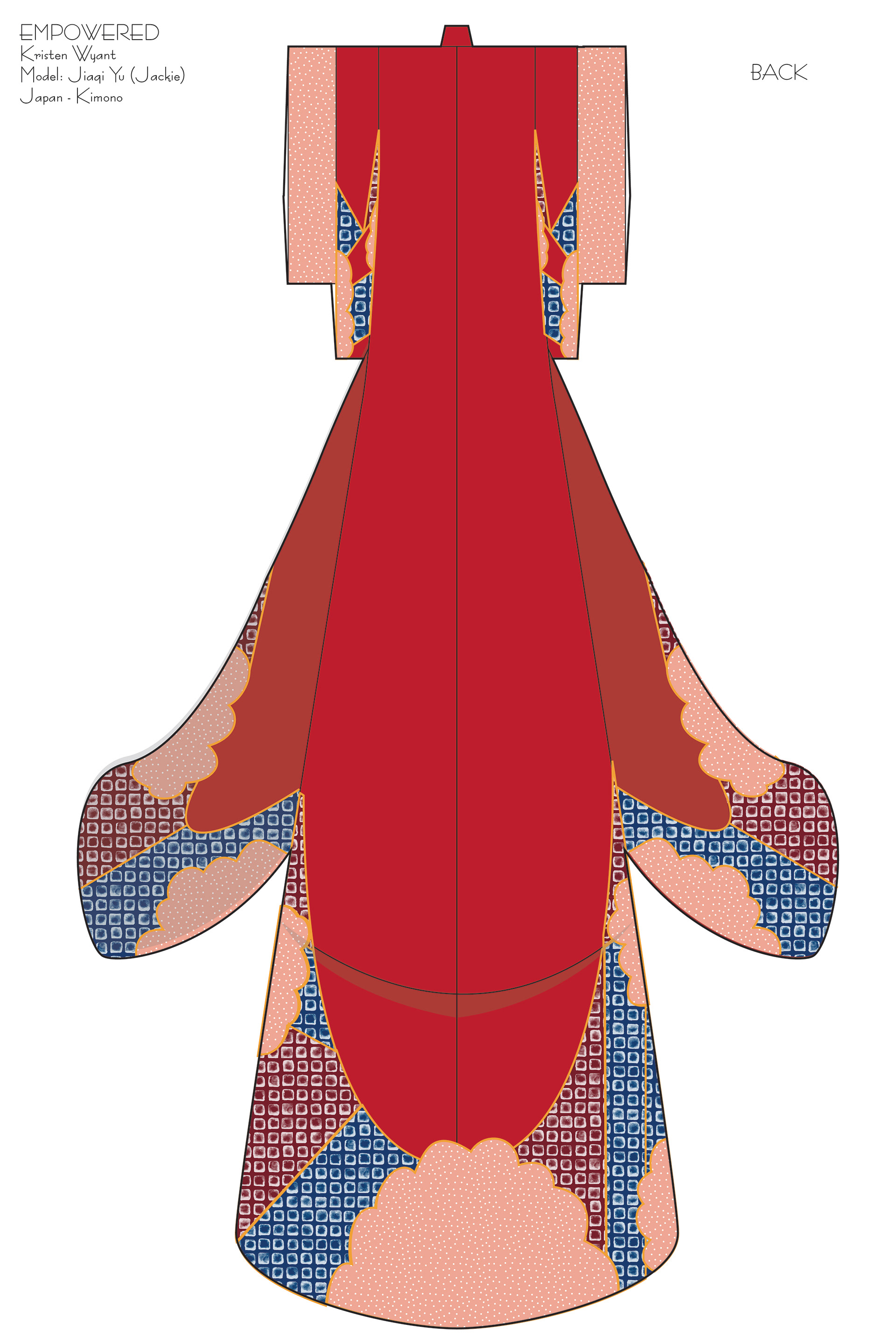 Japan - Kimono back
