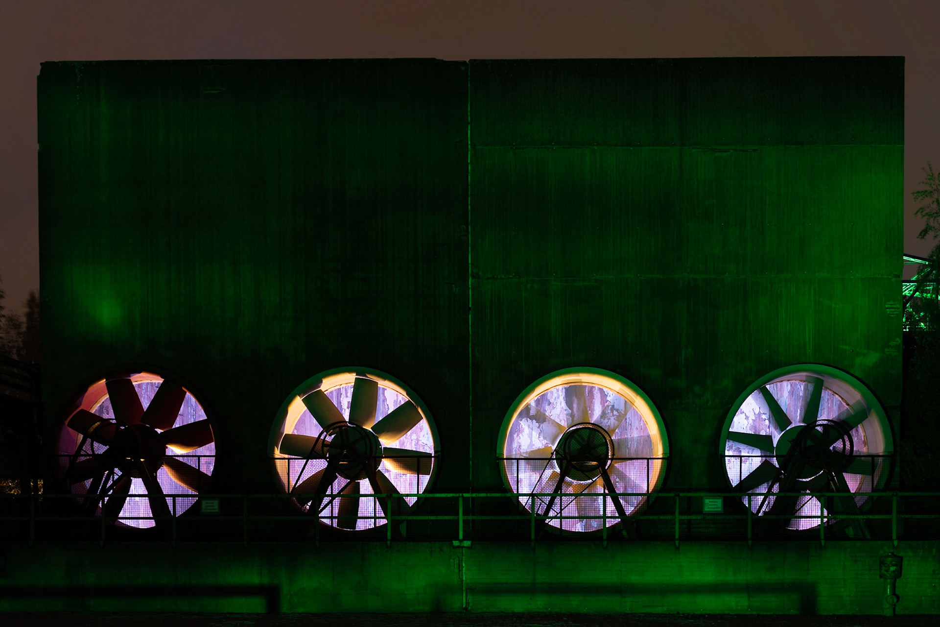 Night Photography in Landschaftspark Duisburg (LaPaDu), Germany