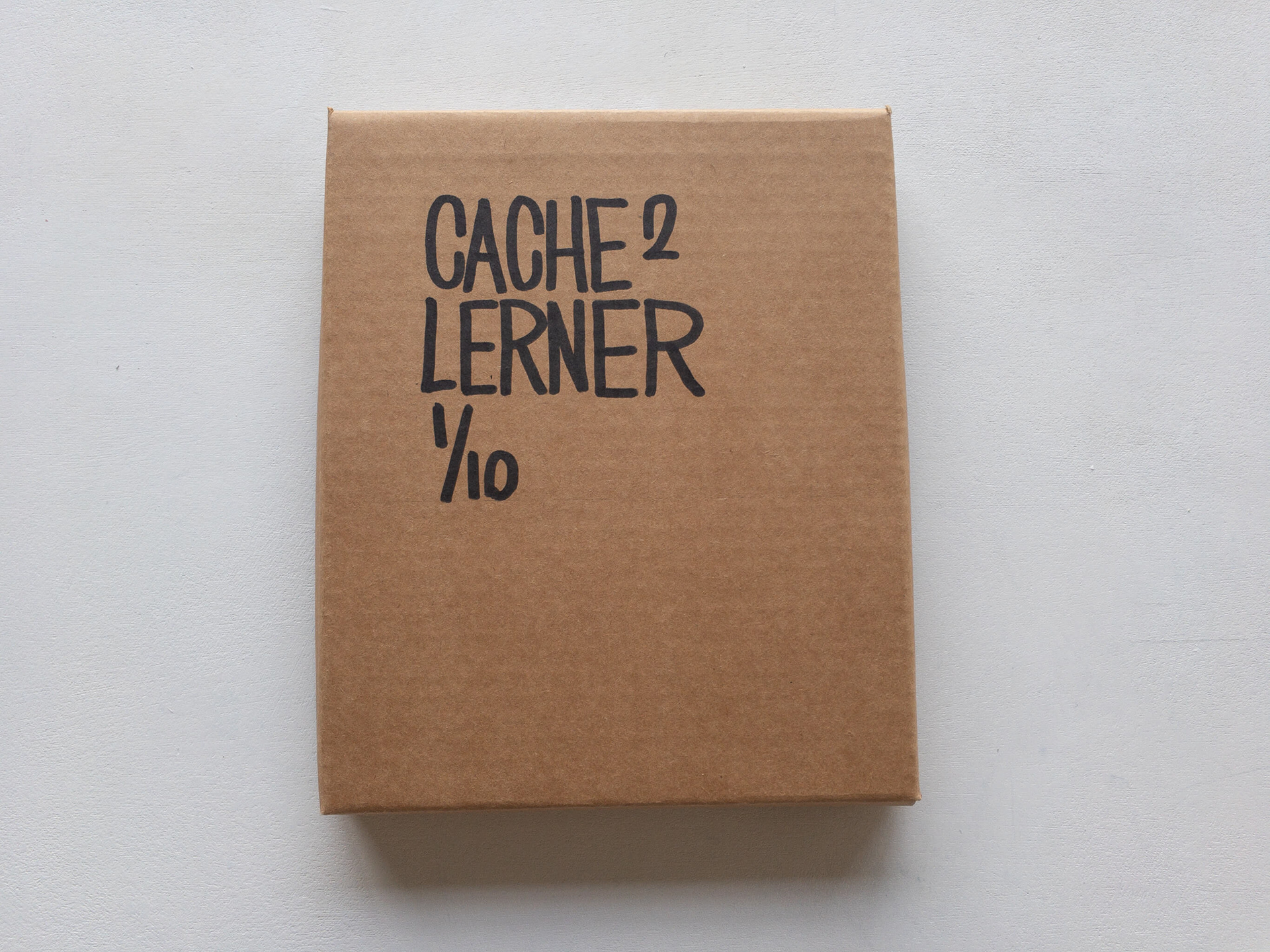 CACHE², Derek Lerner artist book, hardcover, 252 pages, edition of 10 signed and numbered - plus 6 A/Ps
