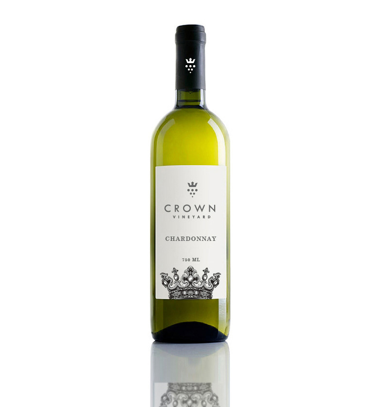 Crown Vineyard Wine Label