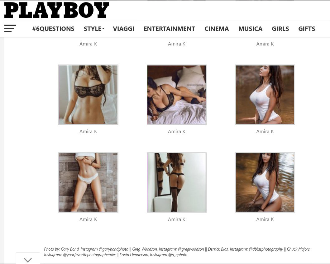 Playboy Italia 2019