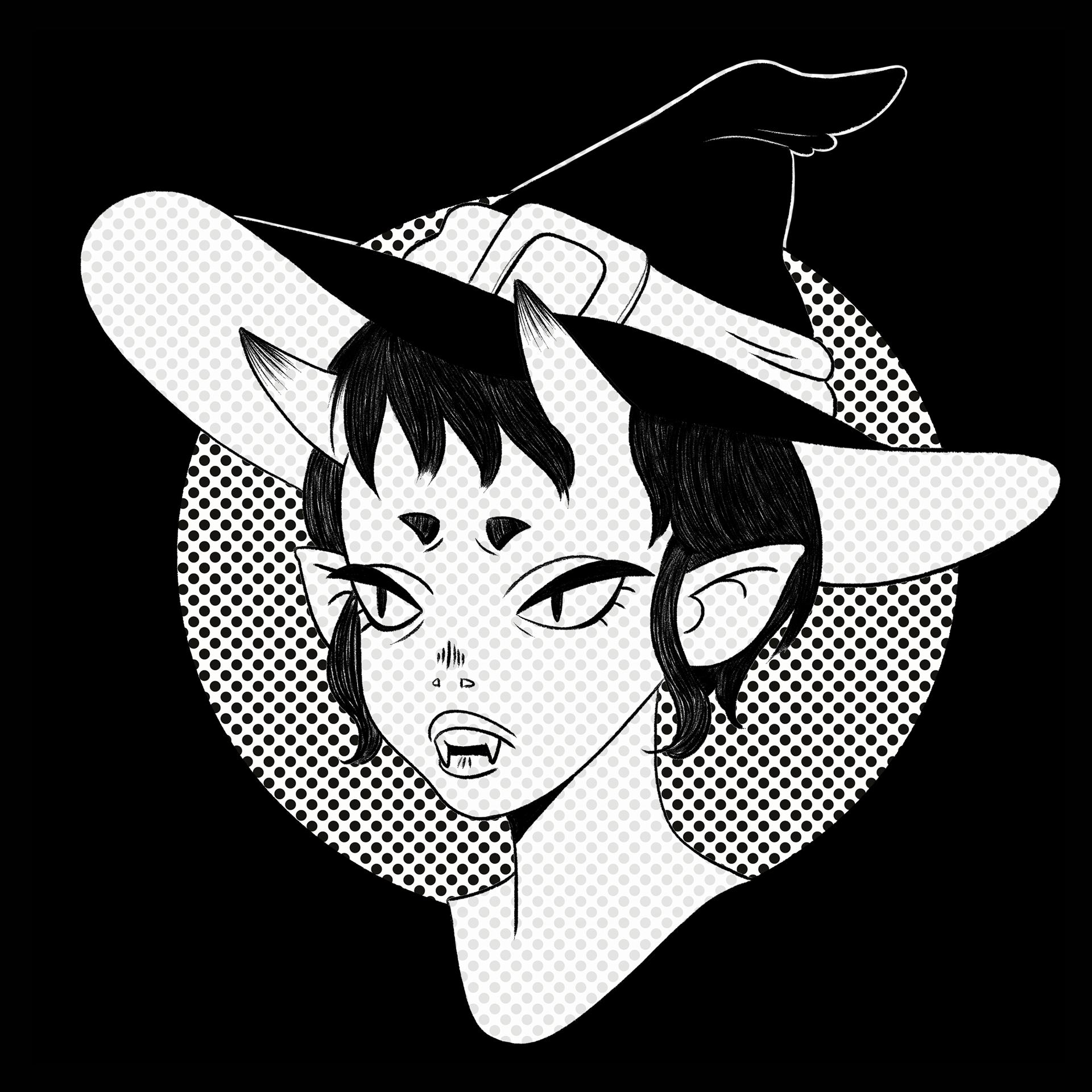 Horned Witch (Witchtober)