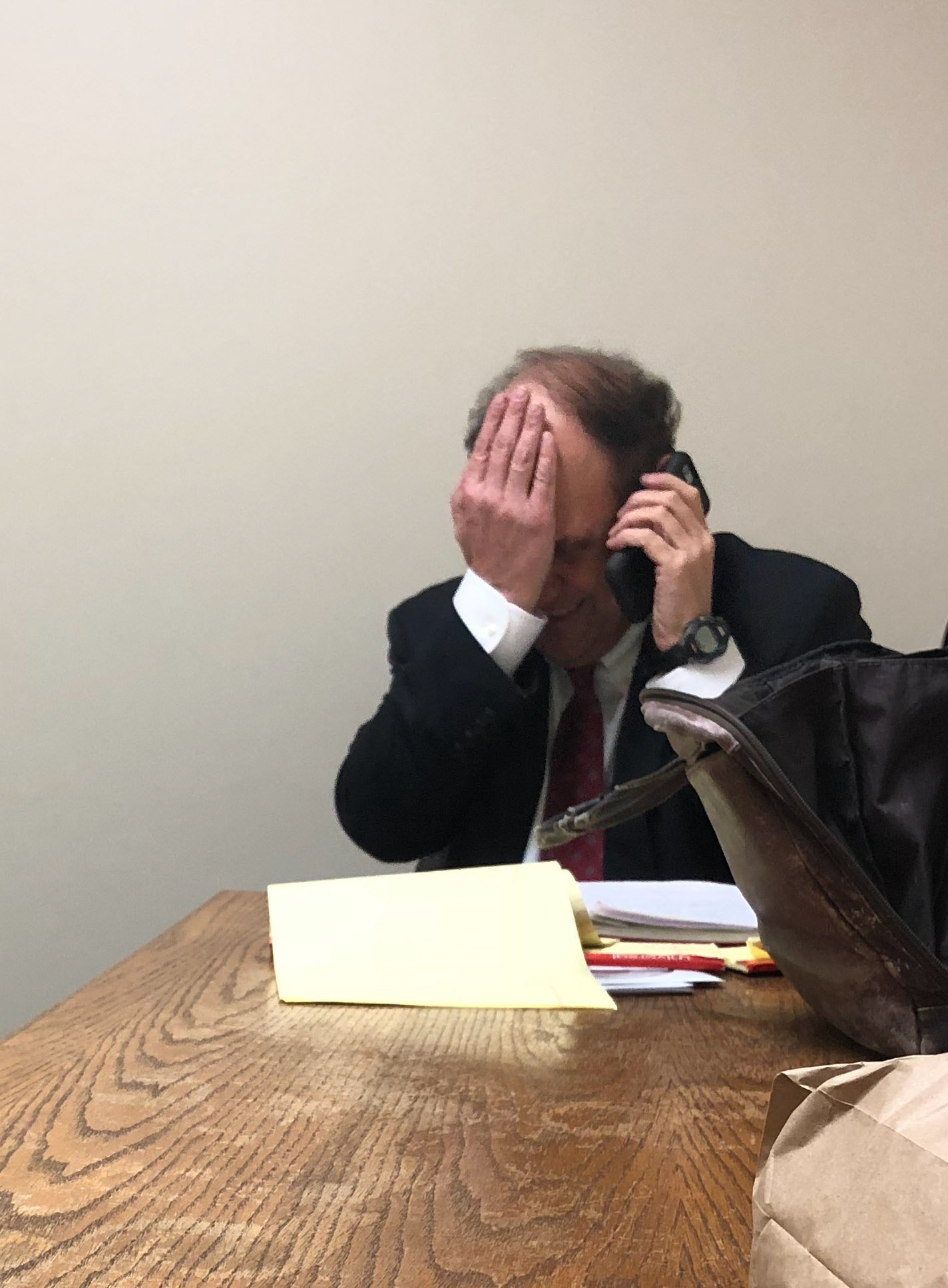 Rob Eggert on an annoying phone call