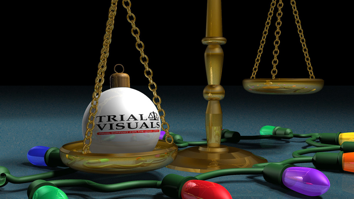 Trial Visuals Christmas 3D Illustration