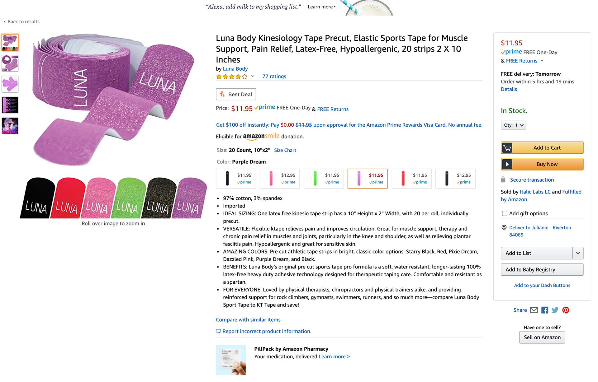 Matching listings