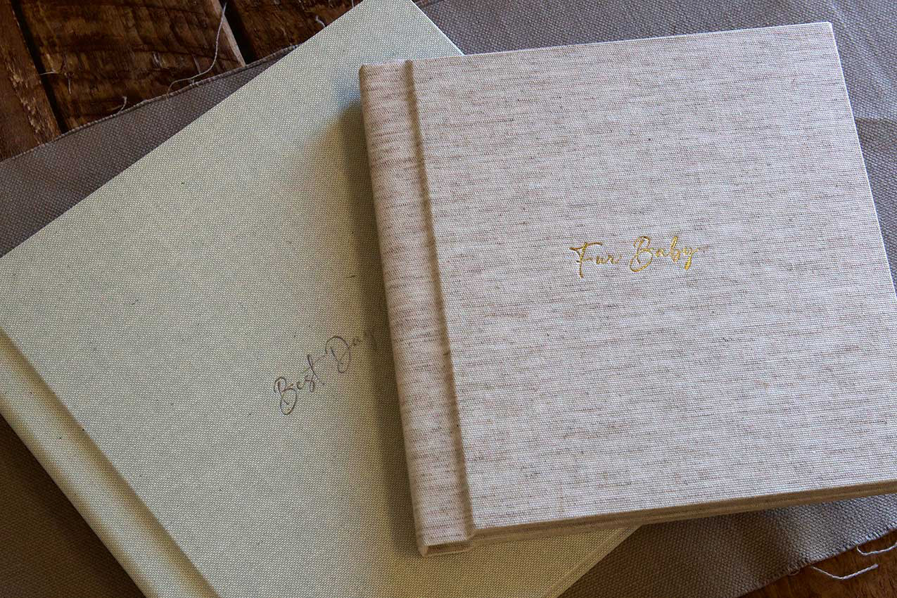 Example of a Avery Album with Heritage Cover & personalisation