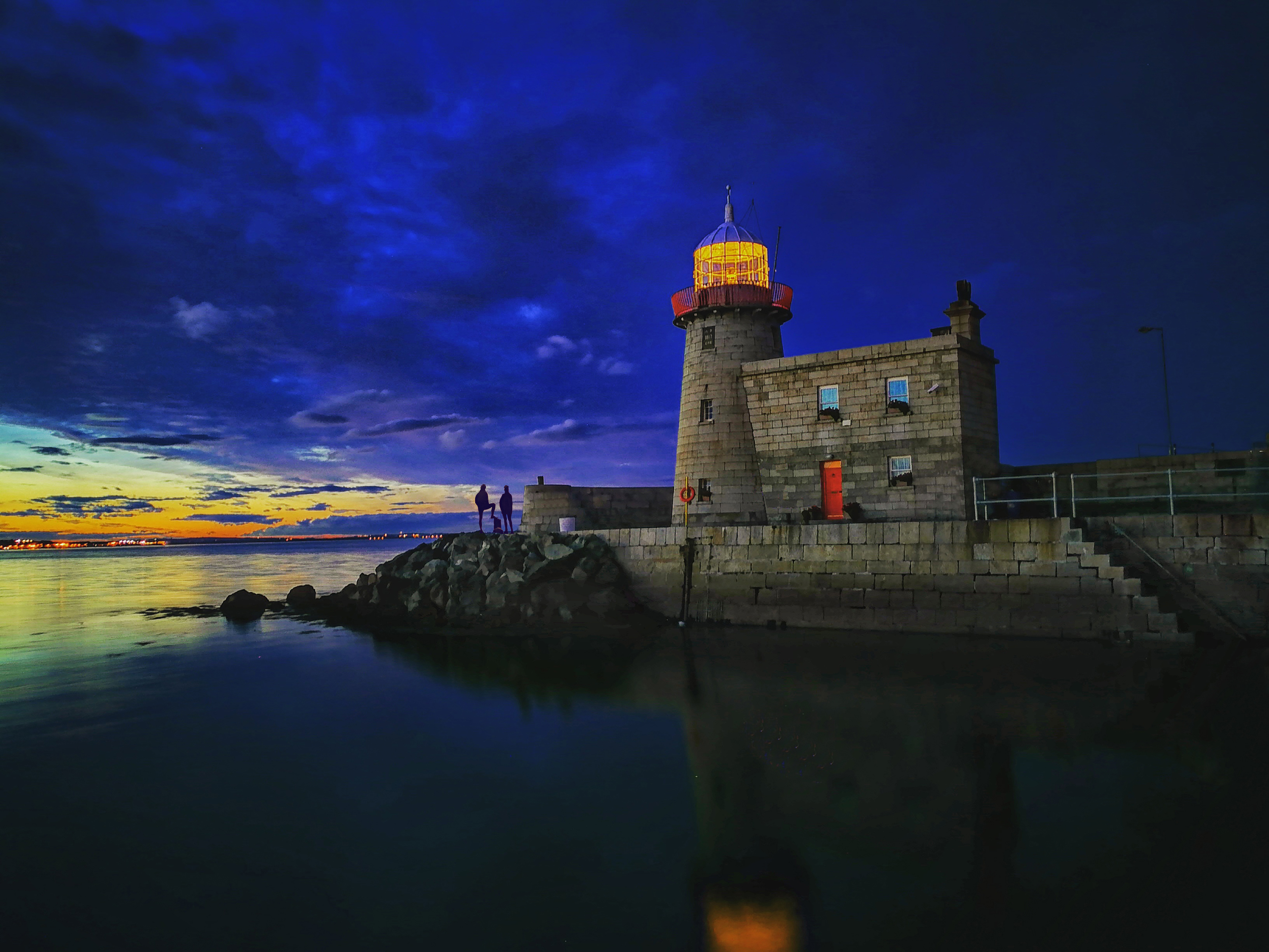 Howth Lighthouse by Twilight