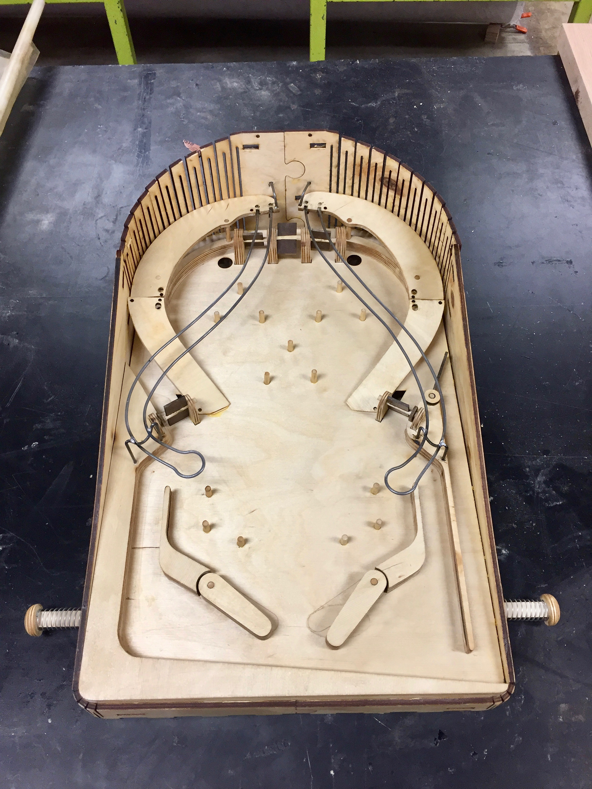 Gavin Rea Product Designs Lasercut Pinball Machine