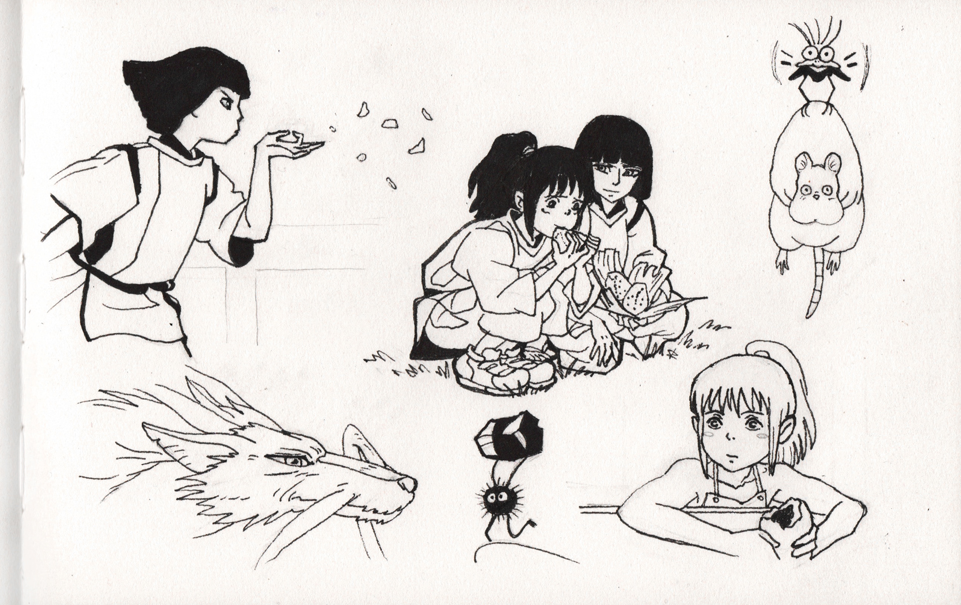 Fanart- Spirited Away - Studio Ghibli