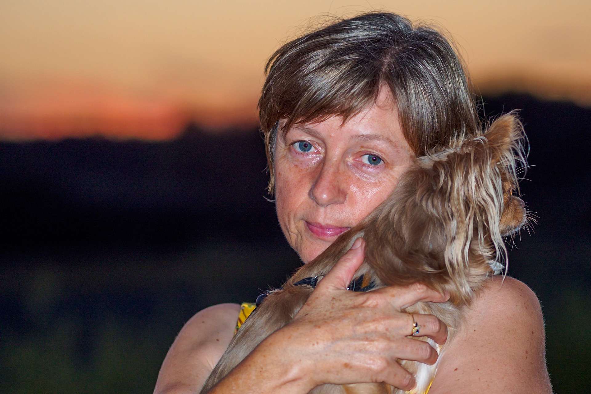 Love runs deep in her heart