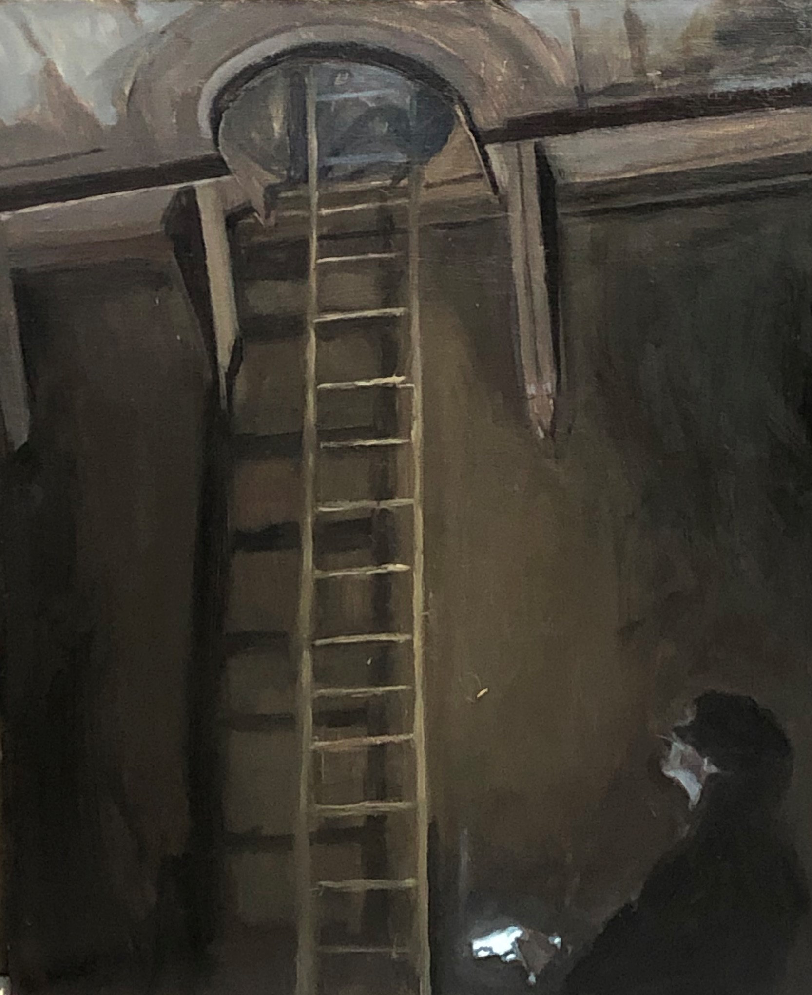 Untitled - oil on Board