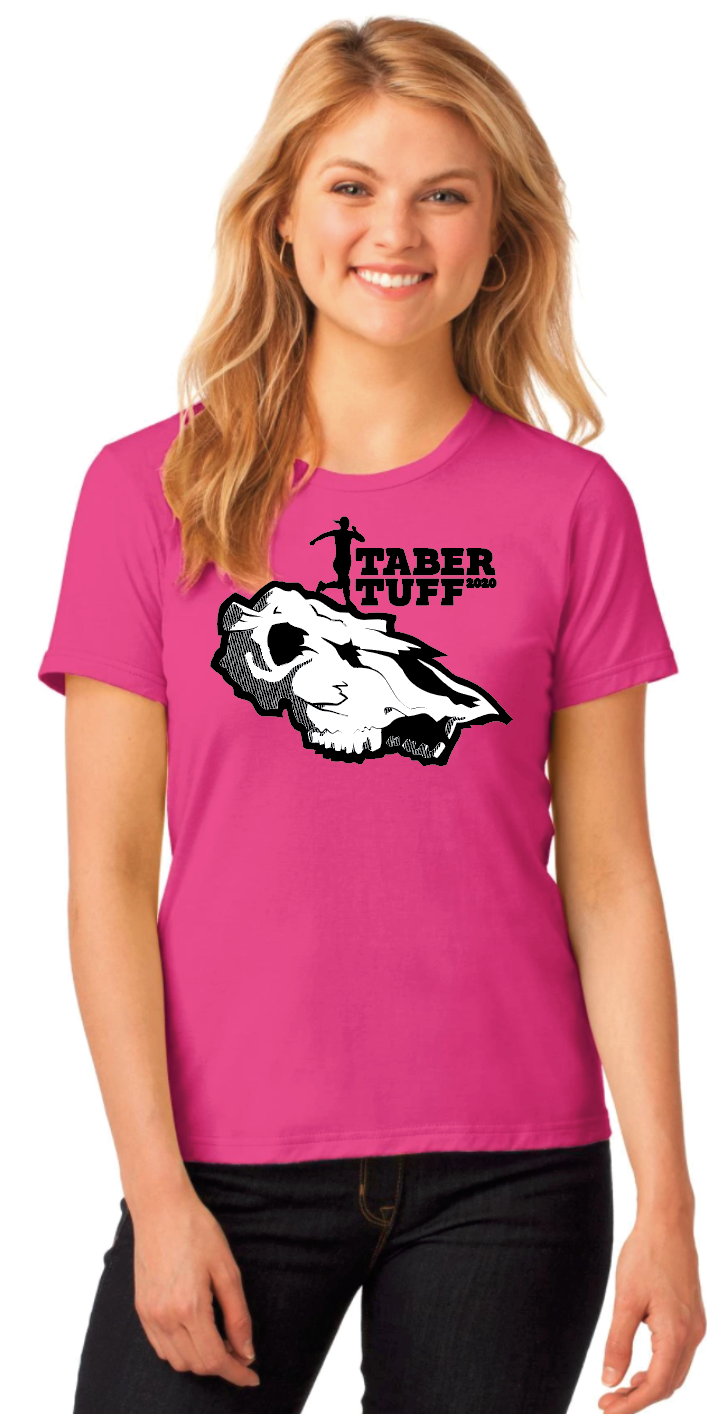 Applied branding of local race to shirt design.