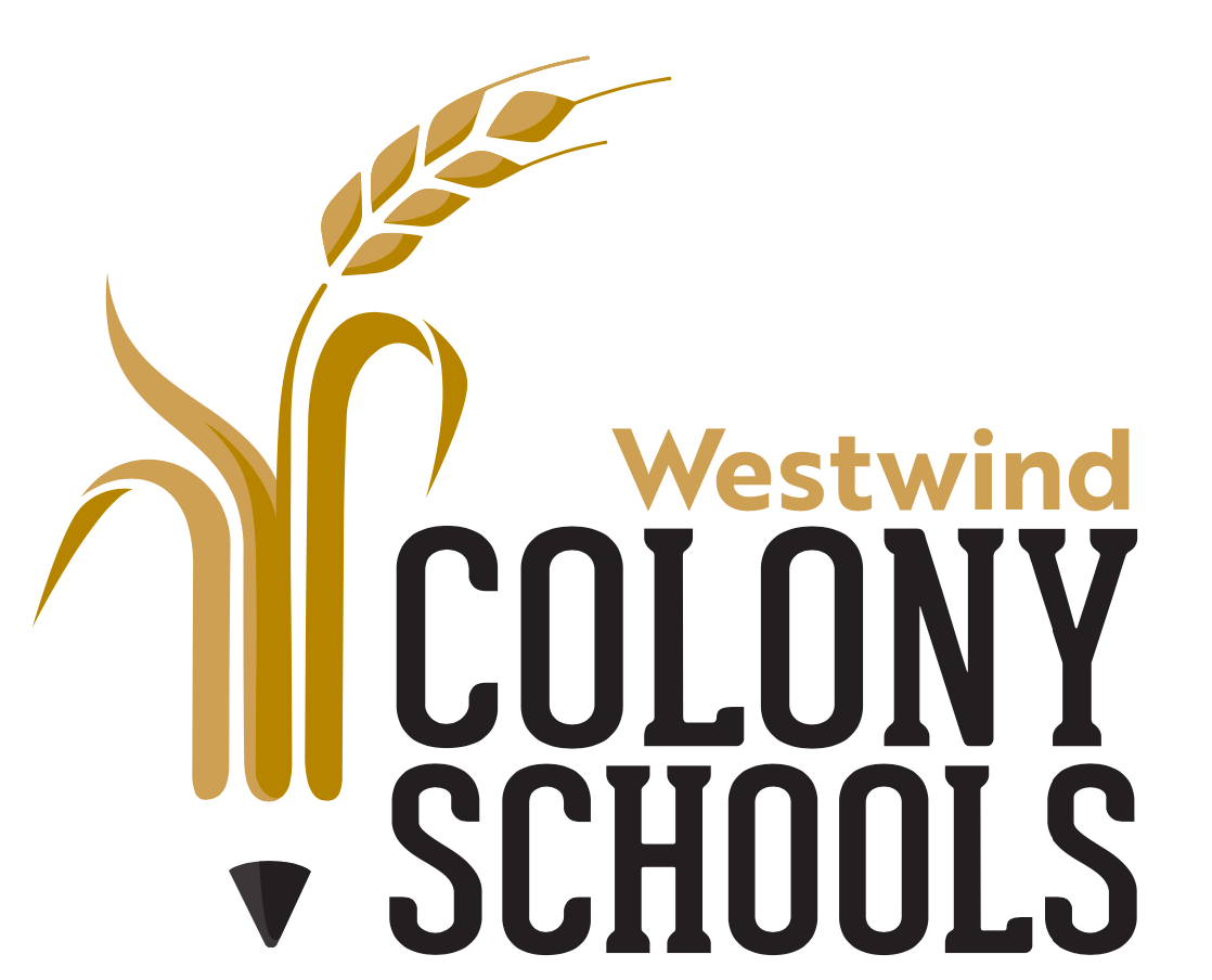 Designed brand for Westwind's Colony Schools.