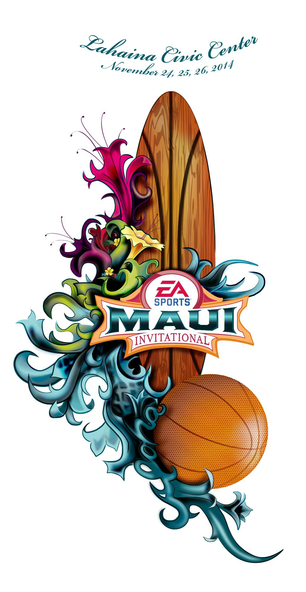 Maui Invitational Logo Design
