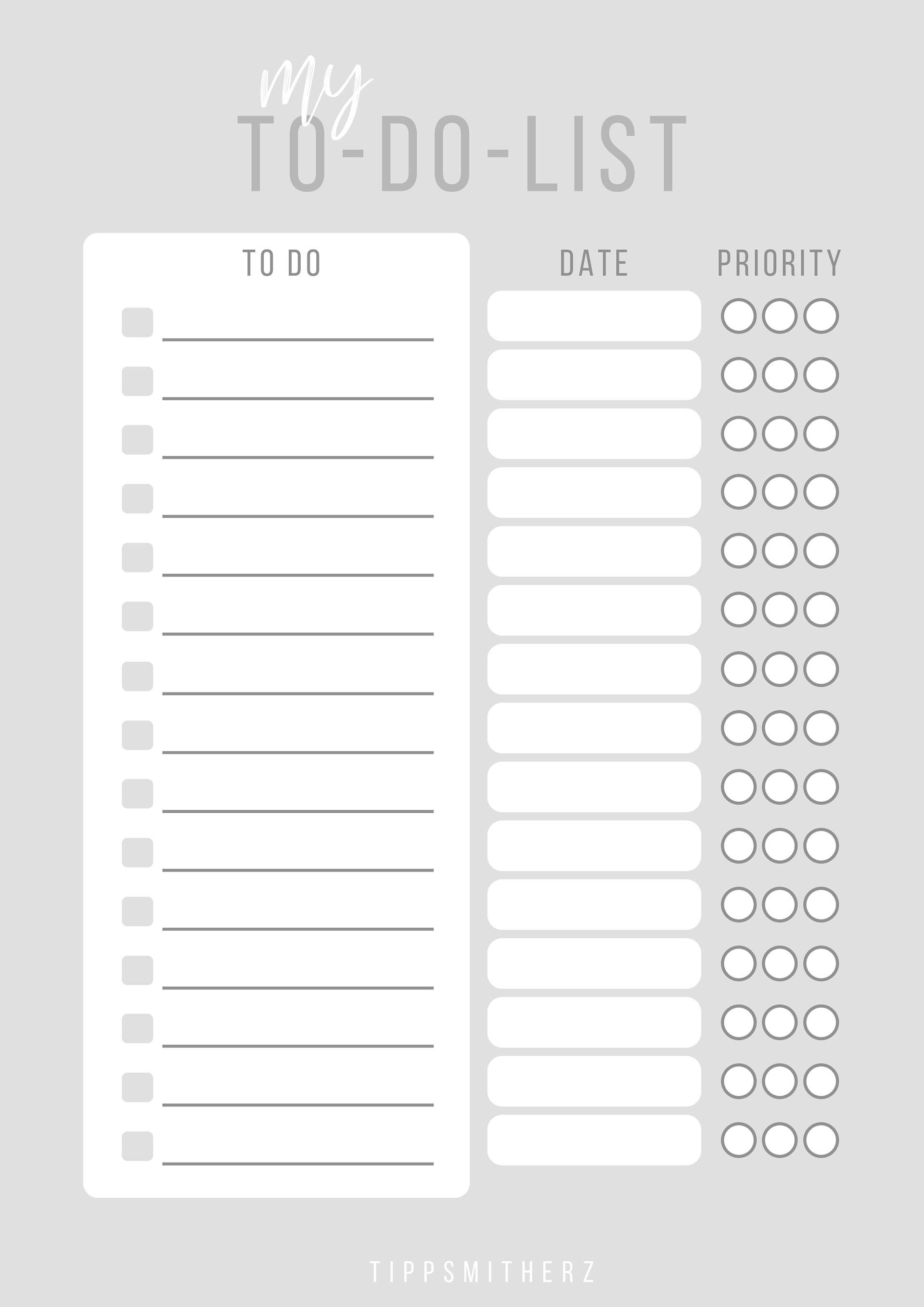 tipps mit herz todolist