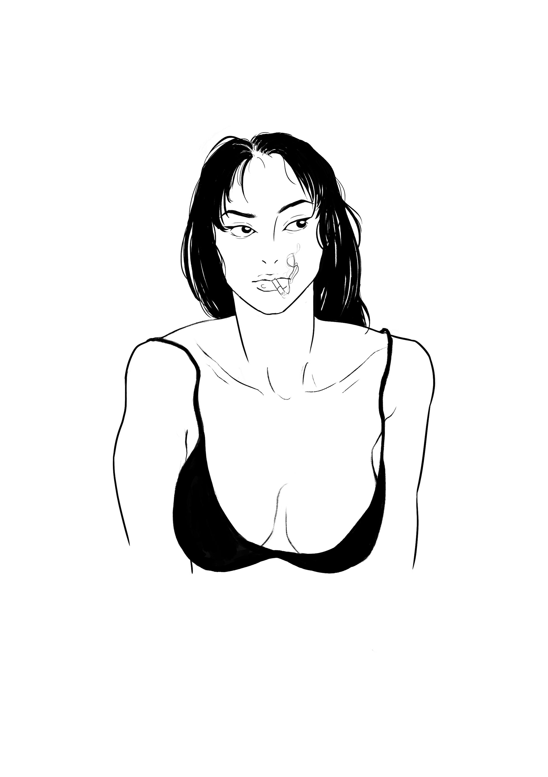 OUTLINE SMOKING TABOO/TEMPTATION